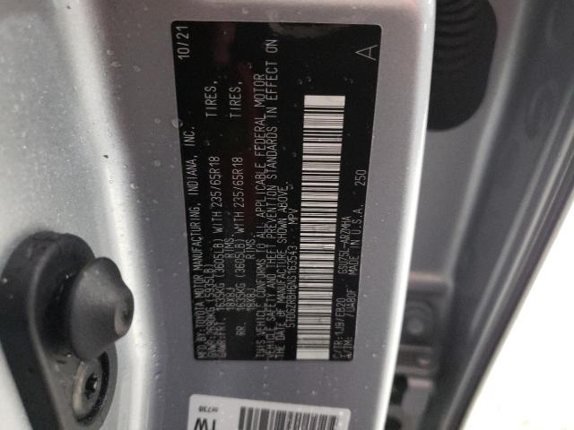 5TDGZRBH6NS163543 - 2022 TOYOTA HIGHLANDER XLE 银色 照片 13