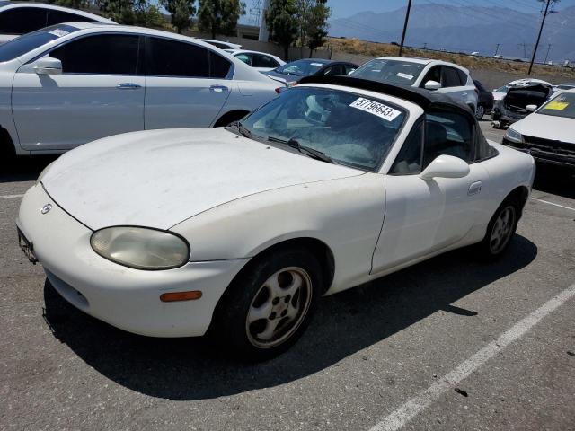JM1NB3531Y0141417 - 2000 MAZDA MX-5 MIATA BASE WHITE photo 1