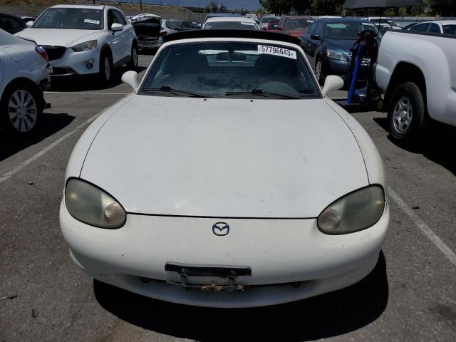 JM1NB3531Y0141417 - 2000 MAZDA MX-5 MIATA BASE WHITE photo 5