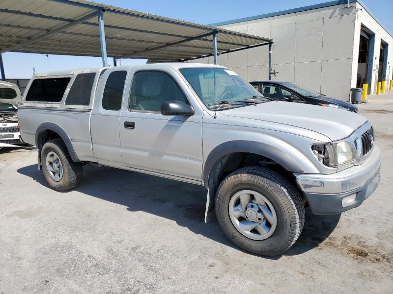 5TESN92N42Z067162 - 2002 TOYOTA TACOMA XTRACAB PRERUNNER ვერცხლისფერი ფოტო 4