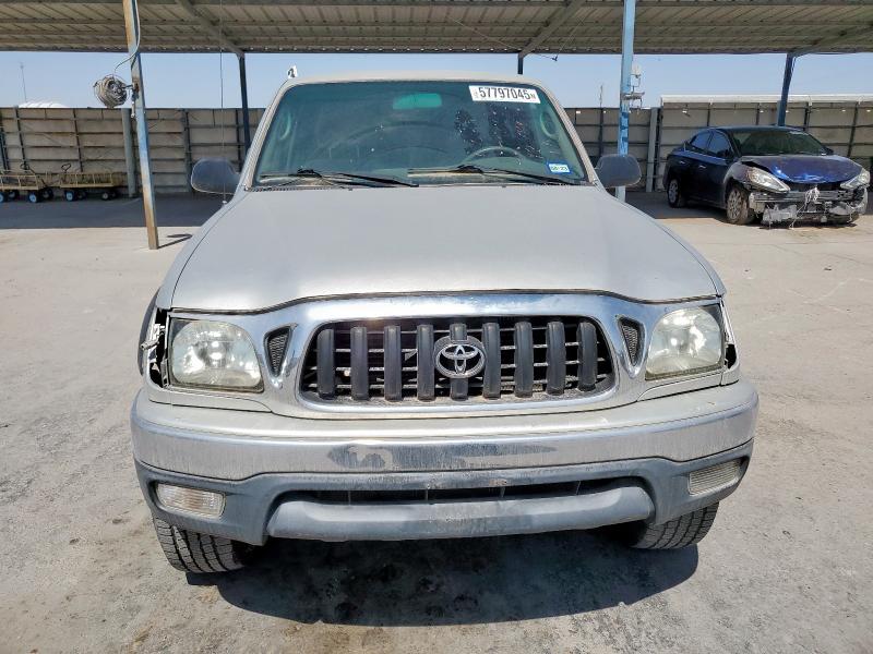 5TESN92N42Z067162 - 2002 TOYOTA TACOMA XTRACAB PRERUNNER ვერცხლისფერი ფოტო 5