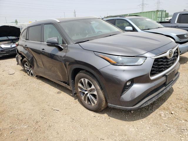 5TDHZRBH6NS564837 - 2022 TOYOTA HIGHLANDER XLE Boz foto 4