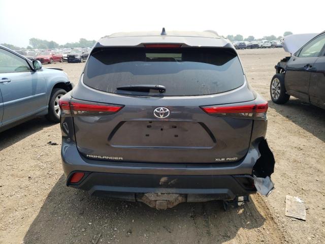 5TDHZRBH6NS564837 - 2022 TOYOTA HIGHLANDER XLE Boz foto 6
