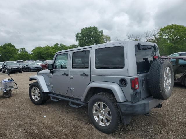 1C4HJWEG0HL636775 - 2017 JEEP WRANGLER U SAHARA 灰色 照片 2