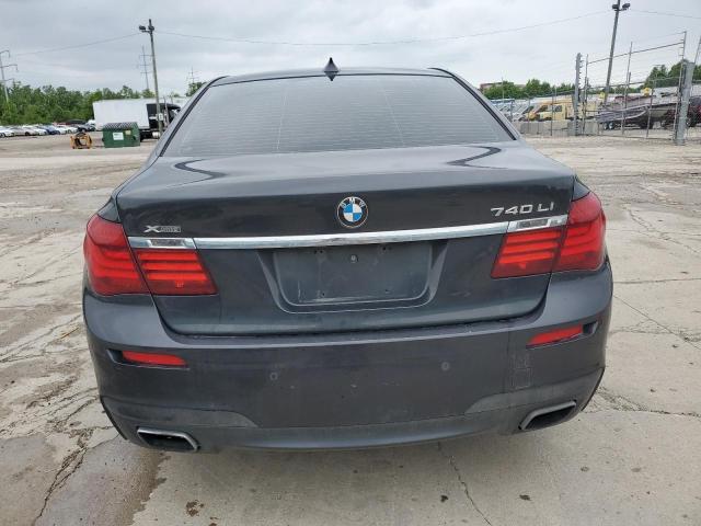 WBAYF4C58DD127915 - 2013 BMW 740 LXI GRAY photo 6