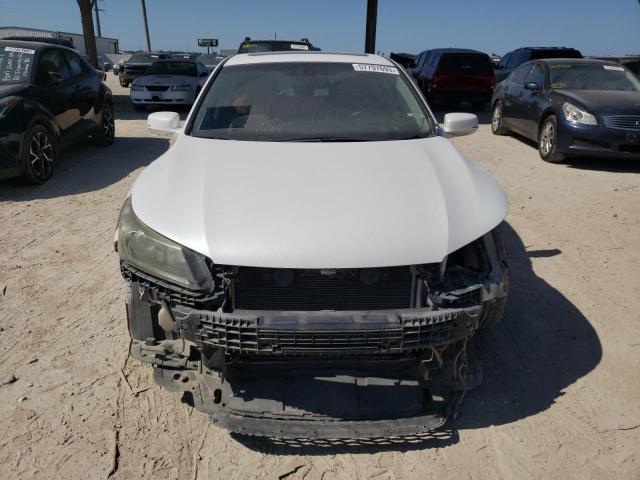 1HGCR2F89DA211419 - 2013 HONDA ACCORD EXL WHITE photo 5