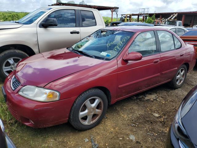 3N1BB51D4YL102372 - 2000 NISSAN SENTRA SE RED photo 1