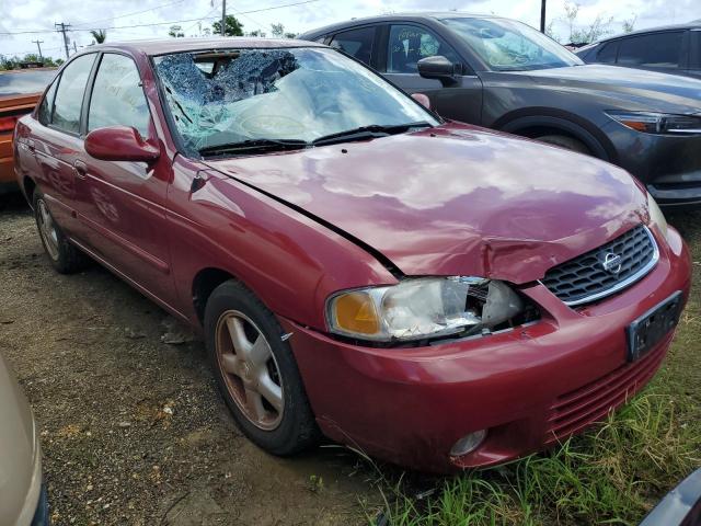 3N1BB51D4YL102372 - 2000 NISSAN SENTRA SE RED photo 4