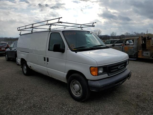 1FTRE14W36DA26008 - 2006 FORD ECONOLINE E150 VAN WHITE photo 1