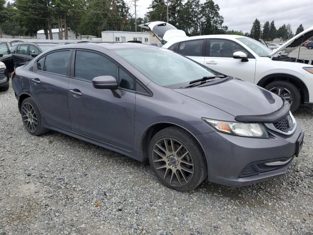 19XFB2F54EE233655 - 2014 HONDA CIVIC LX GRAY photo 4