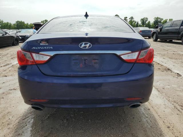 5NPEC4AC7BH082389 - 2011 HYUNDAI SONATA SE BLUE photo 6