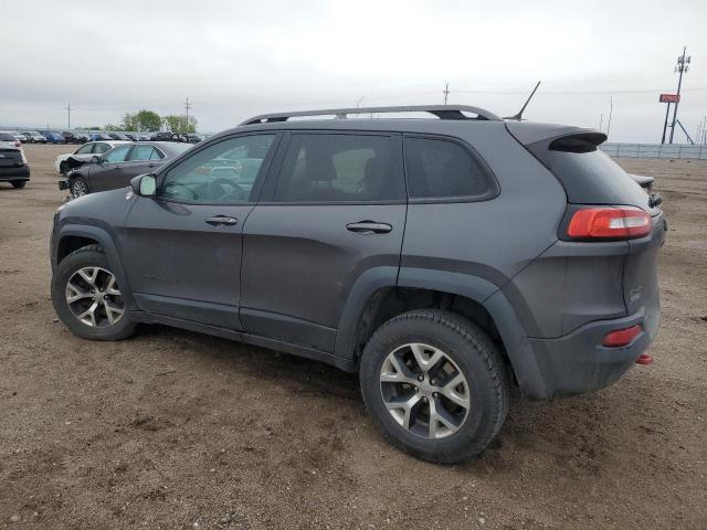 1C4PJMBB6FW574108 - 2015 JEEP CHEROKEE TRAILHAWK GRAY photo 2