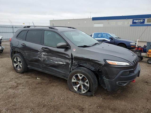1C4PJMBB6FW574108 - 2015 JEEP CHEROKEE TRAILHAWK GRAY photo 4