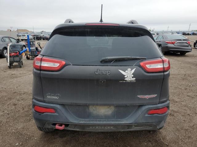 1C4PJMBB6FW574108 - 2015 JEEP CHEROKEE TRAILHAWK GRAY photo 6