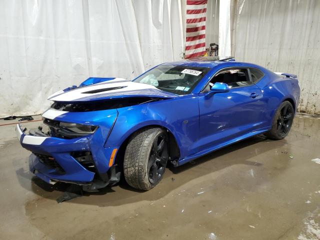 1G1FG1R70G0182331 - 2016 CHEVROLET CAMARO SS BLUE photo 1