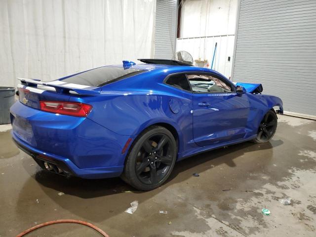 1G1FG1R70G0182331 - 2016 CHEVROLET CAMARO SS BLUE photo 3