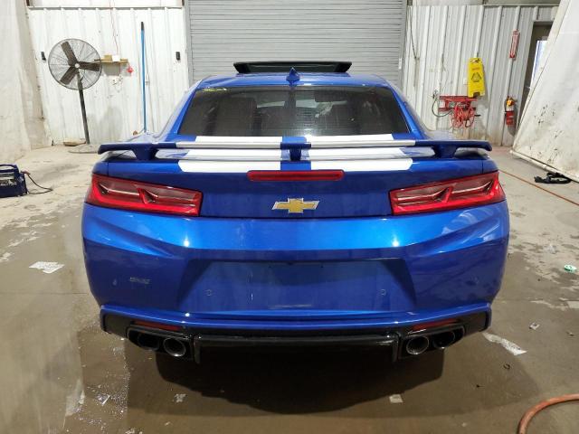 1G1FG1R70G0182331 - 2016 CHEVROLET CAMARO SS BLUE photo 6