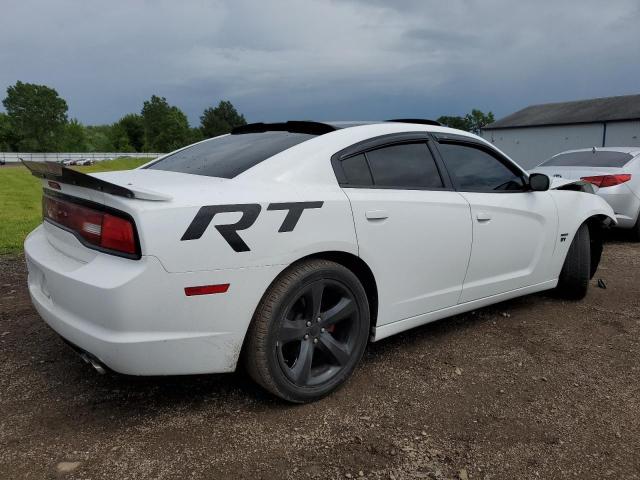 2C3CDXCT1EH279692 - 2014 DODGE CHARGER R/T WHITE photo 3