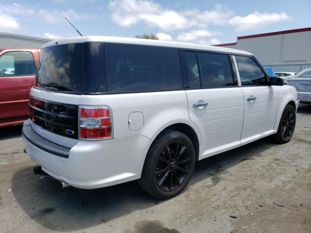 2FMGK5C88JBA08737 - 2018 FORD FLEX SEL WHITE photo 3