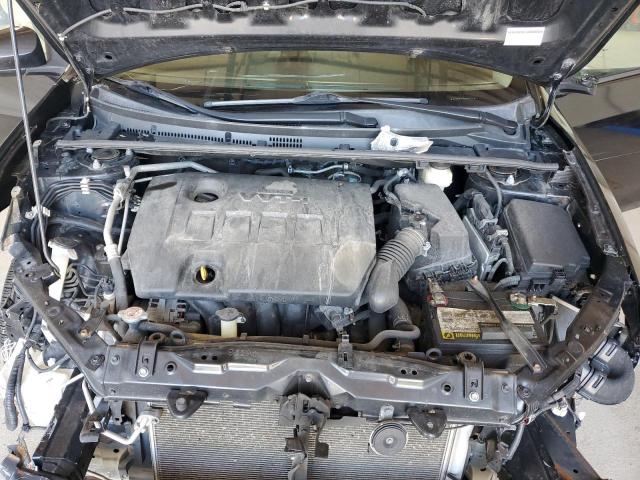 2T1BURHE8HC903547 - 2017 TOYOTA COROLLA L BLACK photo 11