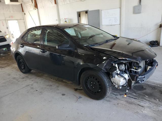 2T1BURHE8HC903547 - 2017 TOYOTA COROLLA L BLACK photo 4