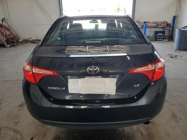2T1BURHE8HC903547 - 2017 TOYOTA COROLLA L BLACK photo 6