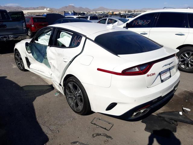 KNAE15LA6L6079290 - 2020 KIA STINGER WHITE photo 3