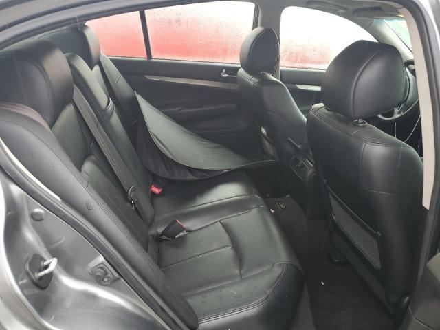 JN1CV6AP6DM722281 - 2013 INFINITI G37 BASE GRAY photo 10