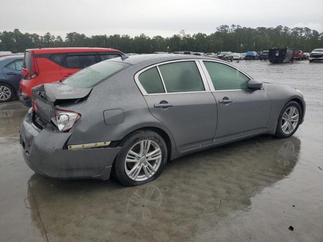 JN1CV6AP6DM722281 - 2013 INFINITI G37 BASE GRAY photo 3