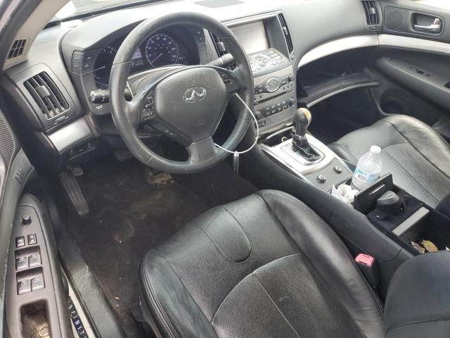 JN1CV6AP6DM722281 - 2013 INFINITI G37 BASE GRAY photo 8