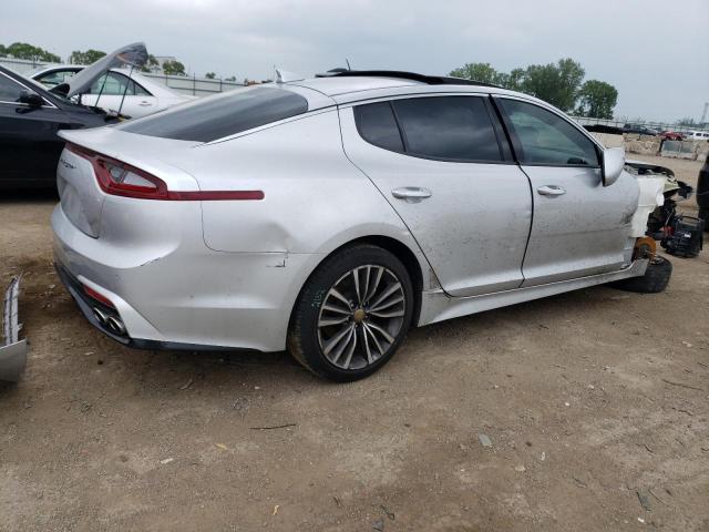 KNAE25LA9J6017585 - 2018 KIA STINGER PREMIUM SILVER photo 3