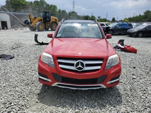 WDCGG8JB1DF974270 - 2013 MERCEDES-BENZ GLK 350 4MATIC RED photo 5