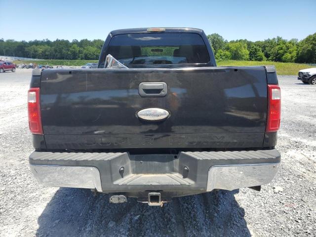 1FT7W2BT8CED16141 - 2012 FORD F250 SUPER DUTY BLACK photo 6