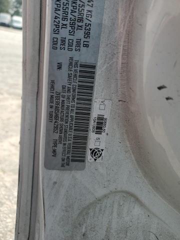 ZFBERFAB5H6F42952 - 2017 RAM PROMASTER თეთრი ფოტო 13