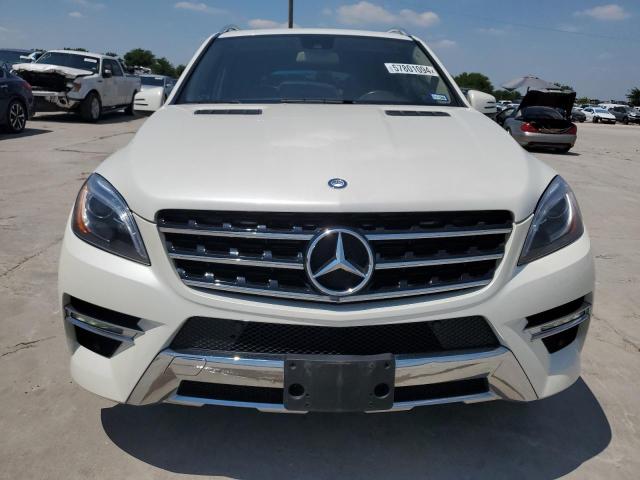 4JGDA5HB0EA349917 - 2014 MERCEDES-BENZ ML 350 4MATIC WHITE photo 5