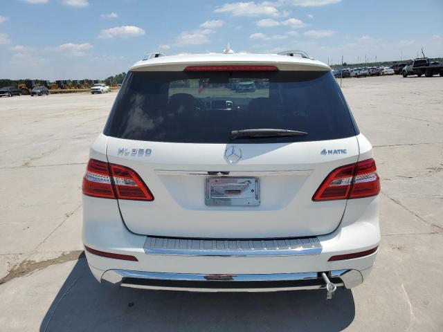 4JGDA5HB0EA349917 - 2014 MERCEDES-BENZ ML 350 4MATIC WHITE photo 6