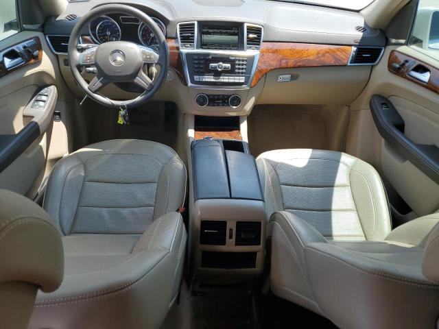 4JGDA5HB0EA349917 - 2014 MERCEDES-BENZ ML 350 4MATIC WHITE photo 8