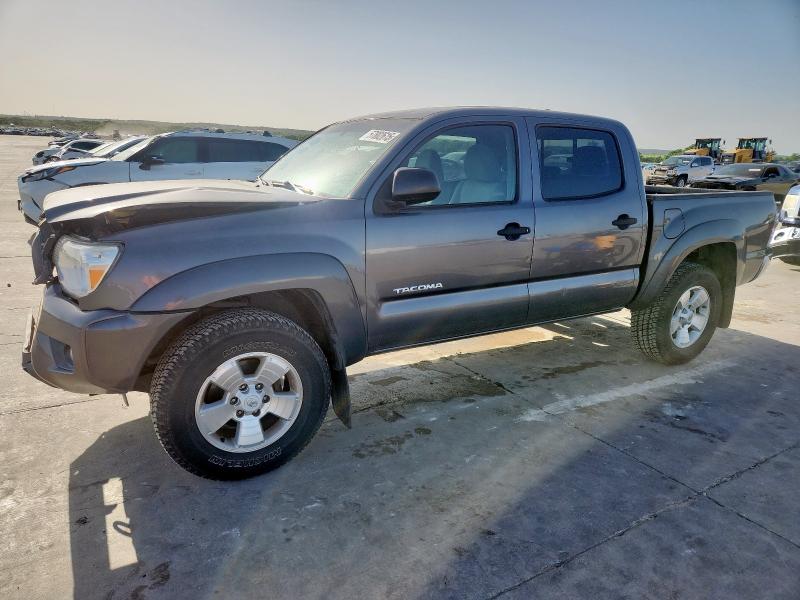 5TFJU4GN9EX061928 - 2014 TOYOTA TACOMA DOUBLE CAB PRERUNNER GRAY photo 1