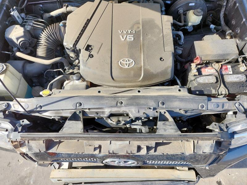 5TFJU4GN9EX061928 - 2014 TOYOTA TACOMA DOUBLE CAB PRERUNNER GRAY photo 11