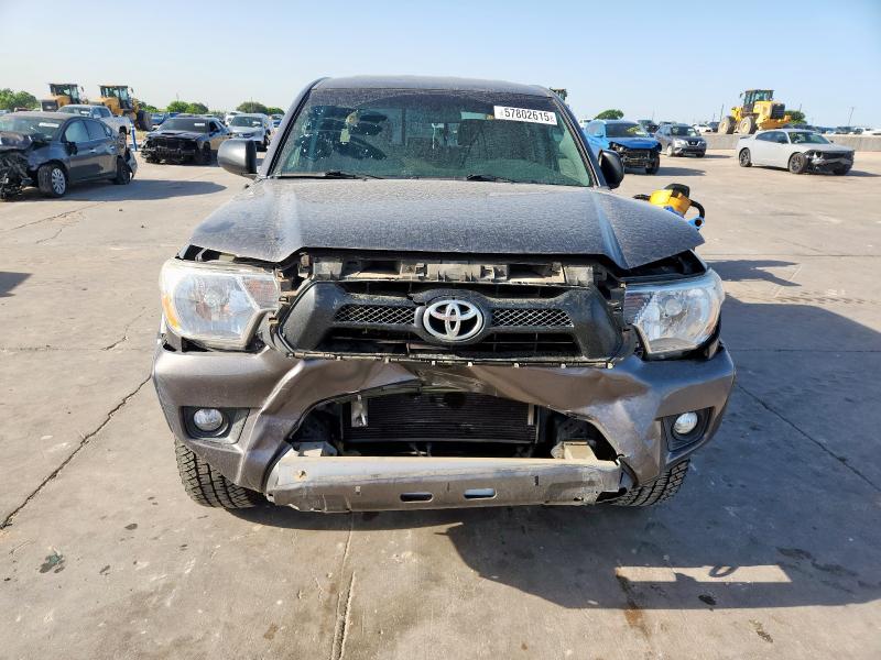 5TFJU4GN9EX061928 - 2014 TOYOTA TACOMA DOUBLE CAB PRERUNNER GRAY photo 5