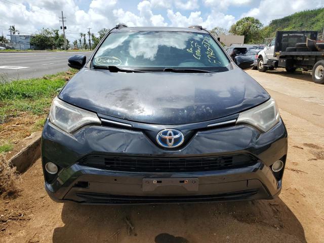 JTMDJREV0GD016161 - 2016 TOYOTA RAV4 HV LIMITED BLACK photo 5