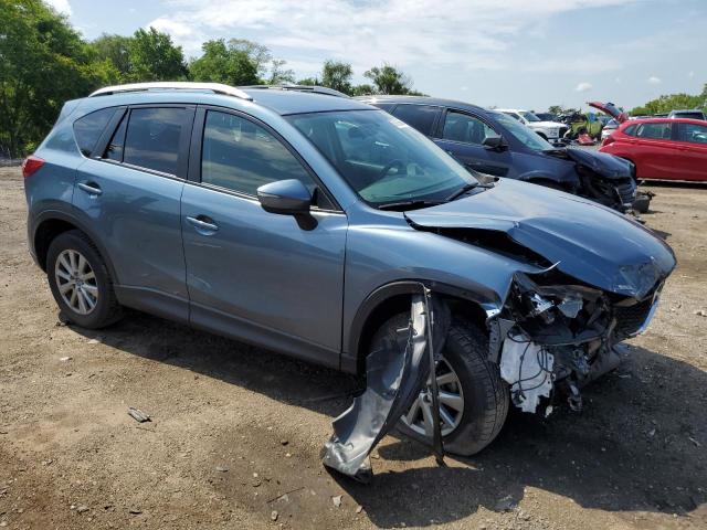 JM3KE4CY5F0528913 - 2015 MAZDA CX-5 TOURING BLUE photo 4