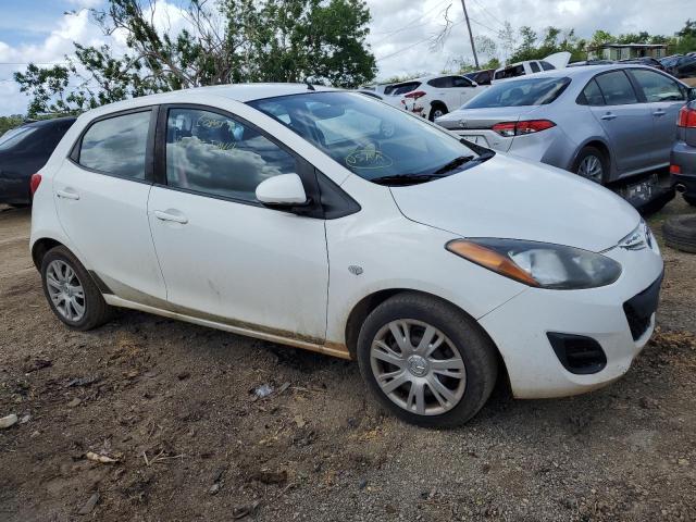 JM1DE1KY8D0167496 - 2013 MAZDA MAZDA2 WHITE photo 4