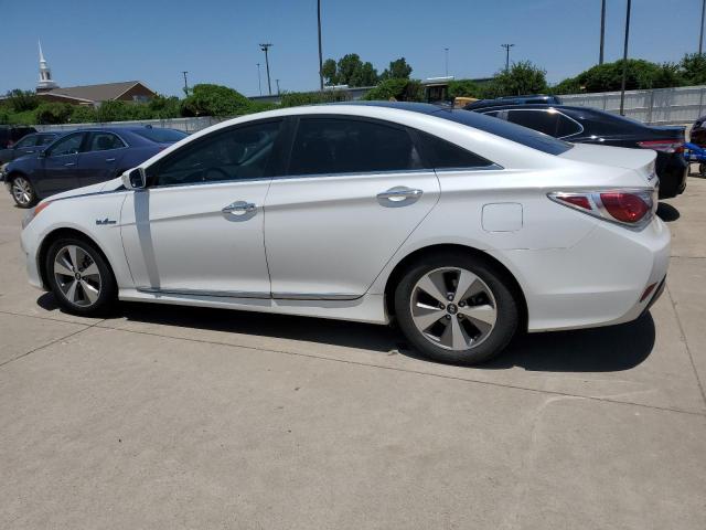 KMHEC4A4XBA006855 - 2011 HYUNDAI SONATA HYBRID WHITE photo 2