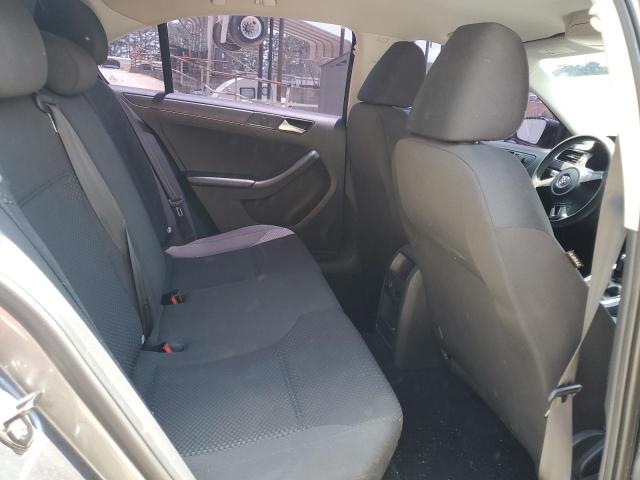 3VW2K7AJ1EM250691 - 2014 VOLKSWAGEN JETTA BASE رمادي صورة 10