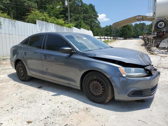 3VW2K7AJ1EM250691 - 2014 VOLKSWAGEN JETTA BASE رمادي صورة 4