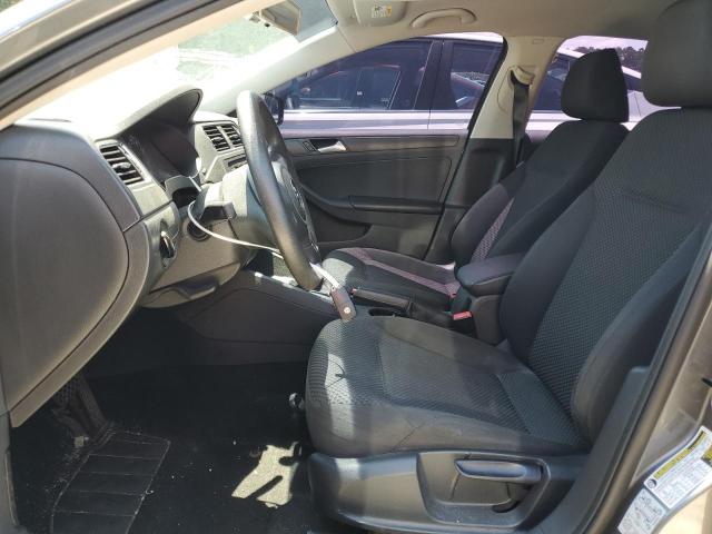 3VW2K7AJ1EM250691 - 2014 VOLKSWAGEN JETTA BASE رمادي صورة 7