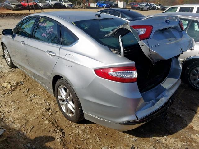 3FA6P0H75GR260739 - 2016 FORD FUSION SE  photo 3