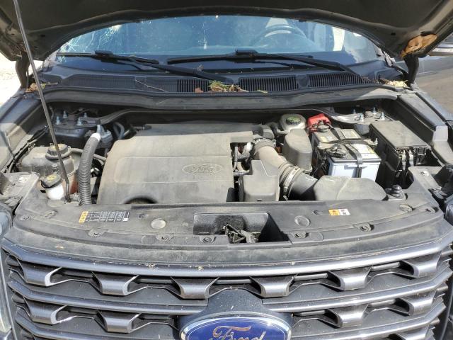 1FM5K7D81HGA02007 - 2017 FORD EXPLORER XLT GRAY photo 12