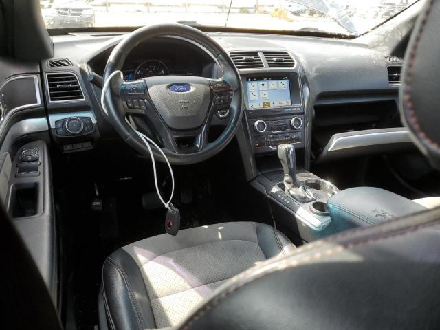 1FM5K7D81HGA02007 - 2017 FORD EXPLORER XLT GRAY photo 8